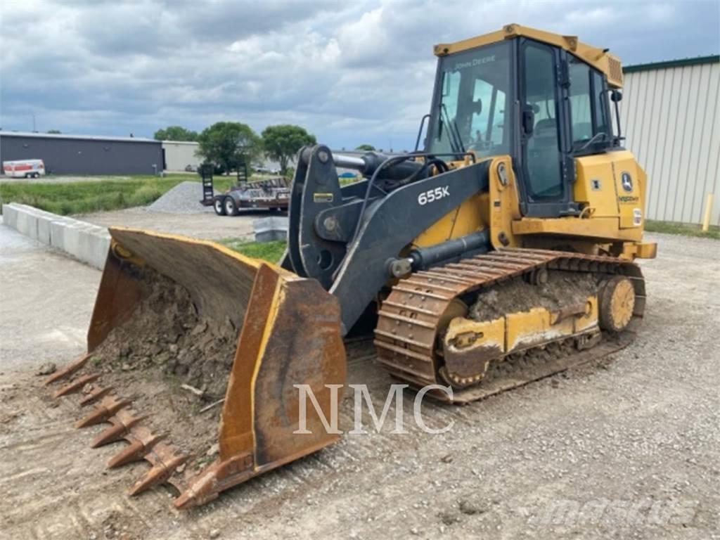 John Deere 655 Pásové nakladače