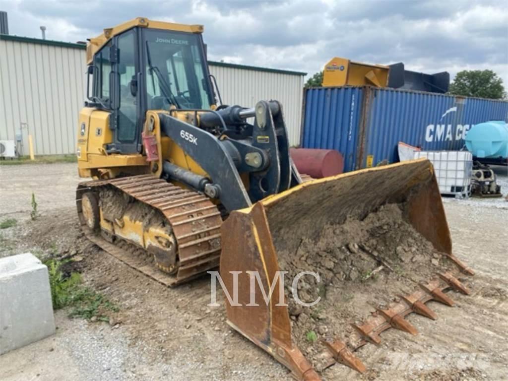 John Deere 655 Pásové nakladače