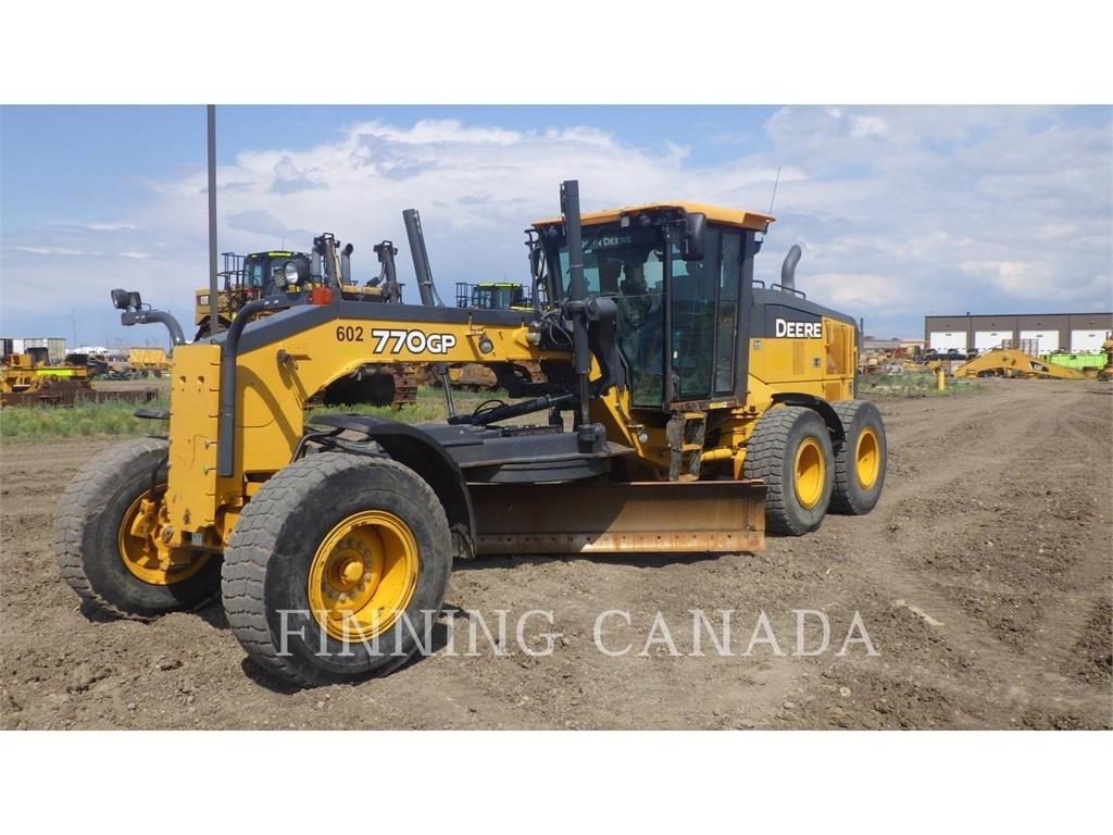 John Deere 770GP Grejdry