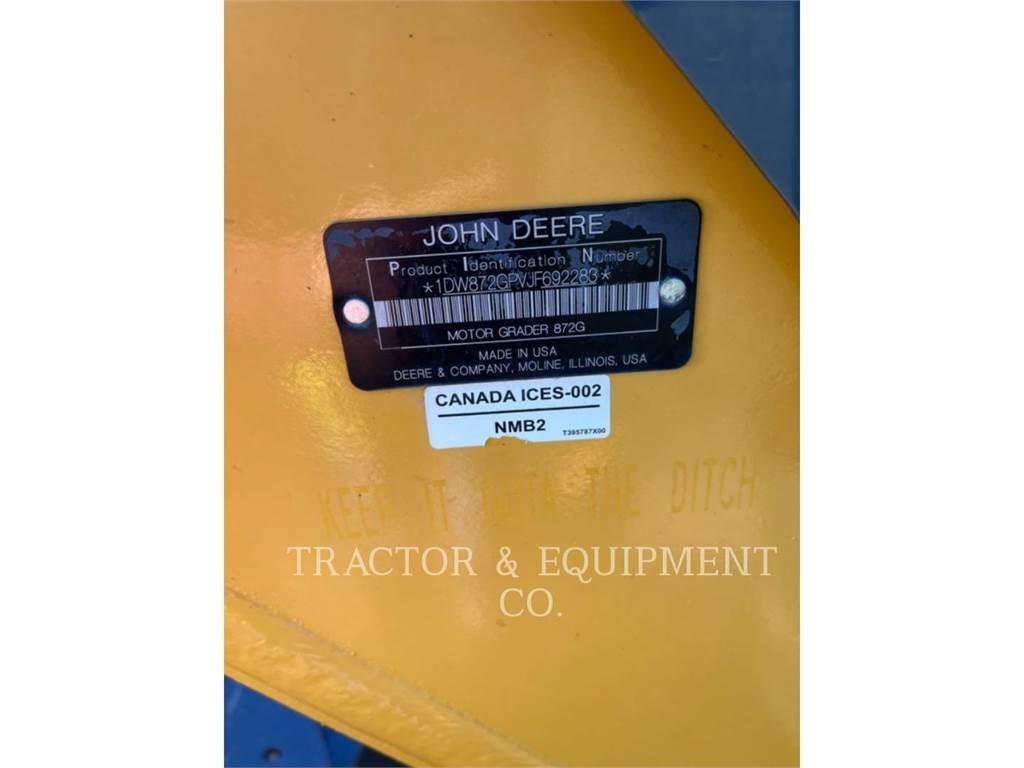 John Deere 872GP Grejdry