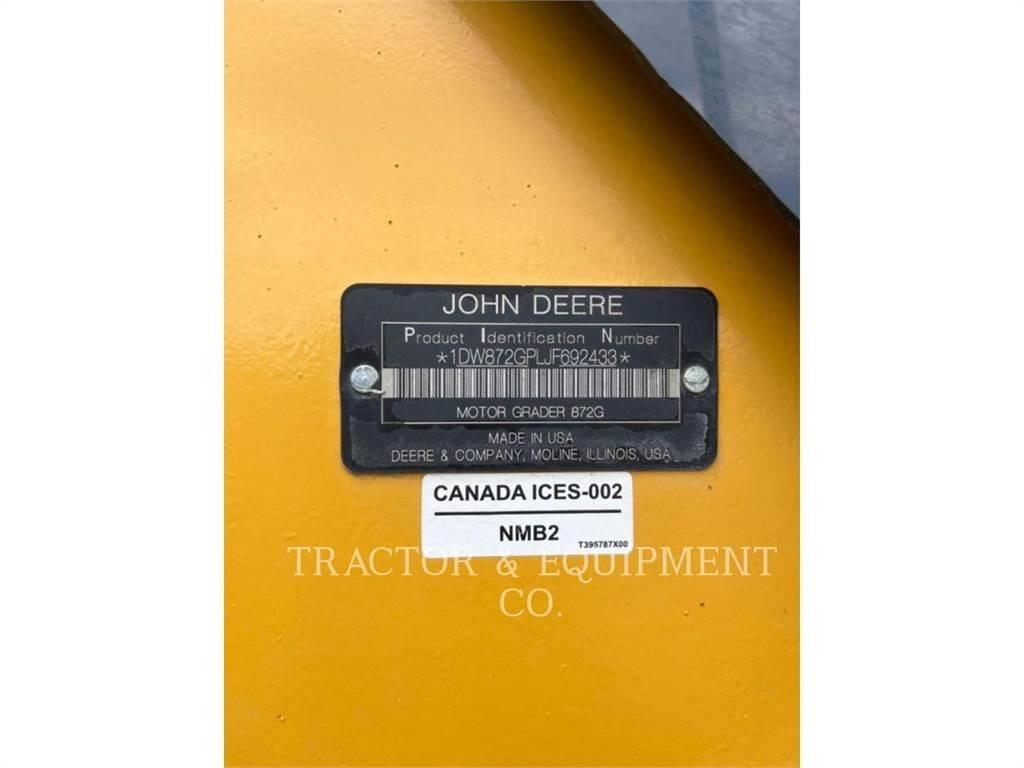 John Deere 872GP Grejdry