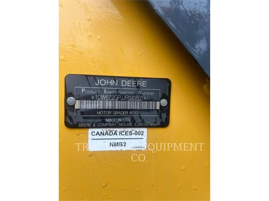 John Deere 872GP Grejdry
