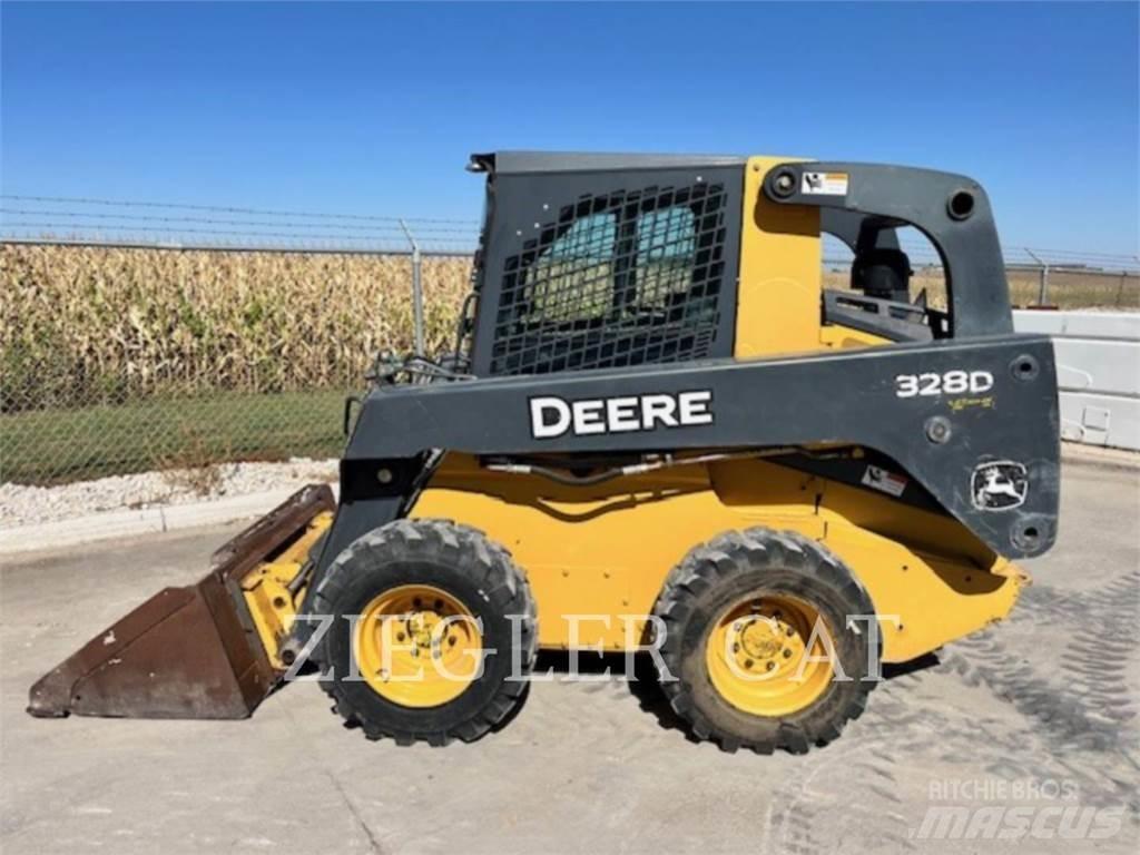 John Deere & CO. 328DS Smykem řízené nakladače