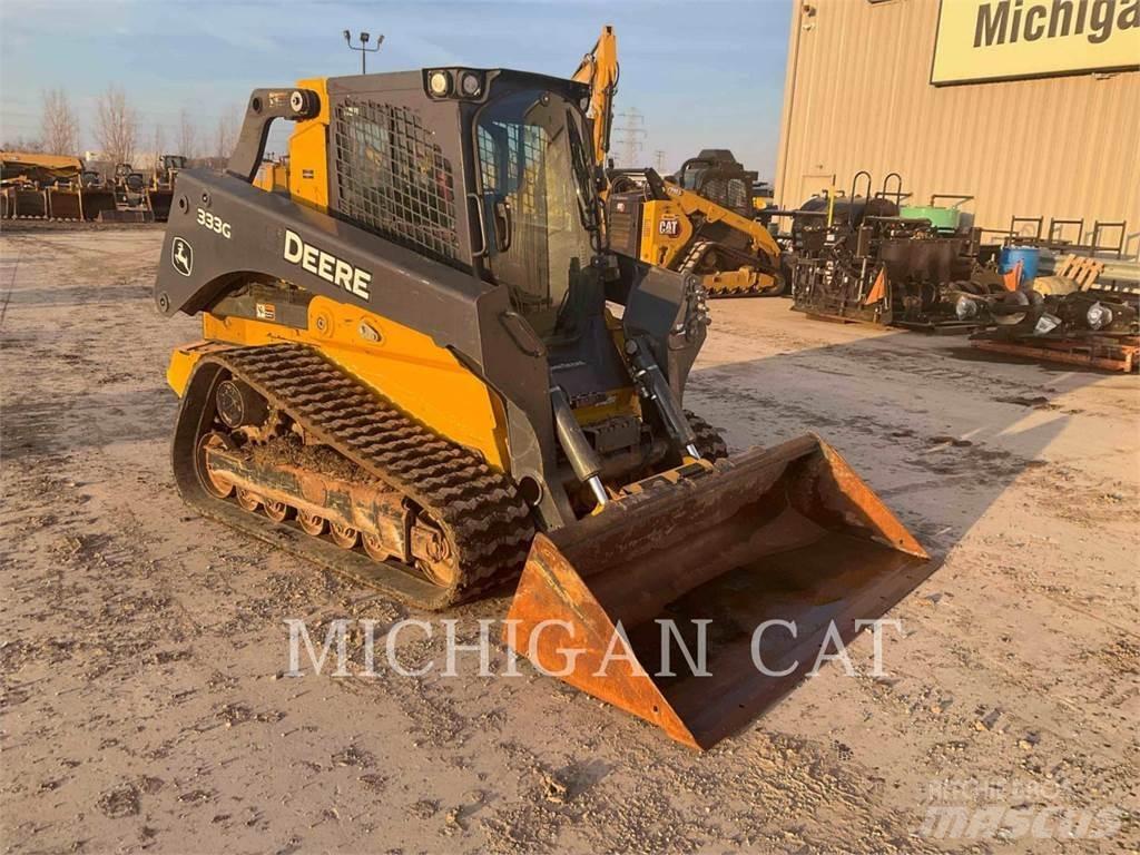 John Deere & CO. 333G Smykem řízené nakladače