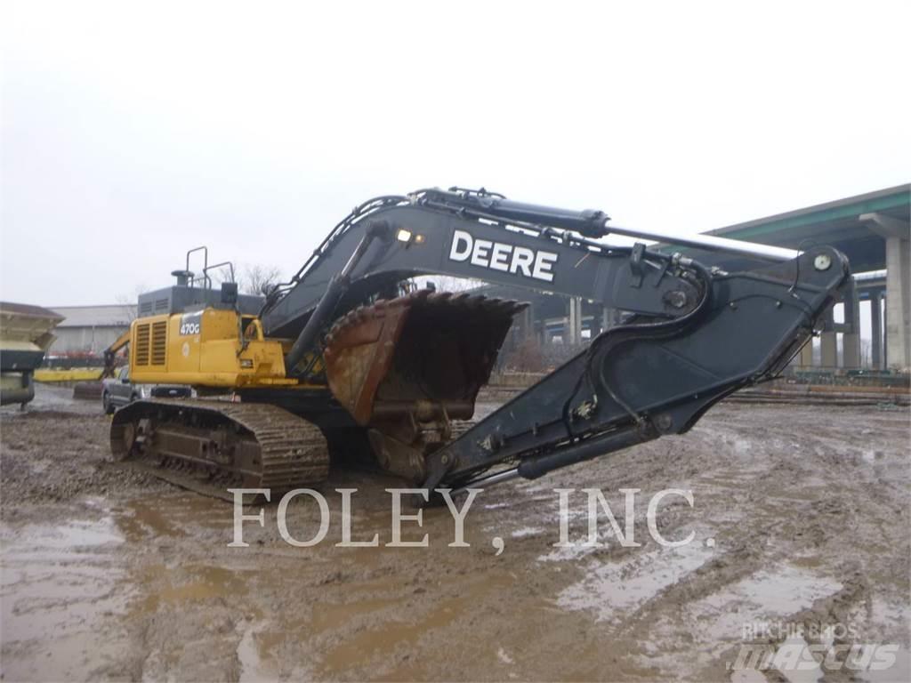 John Deere & CO. 470G Pásová rýpadla