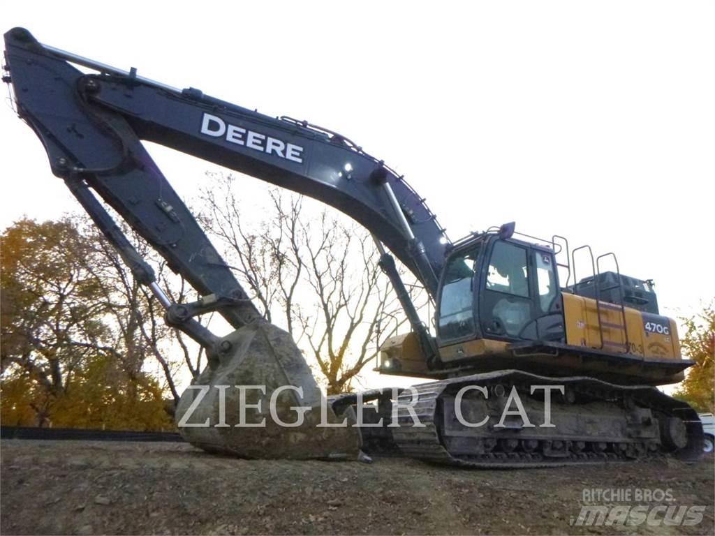 John Deere & CO. 470G Pásová rýpadla