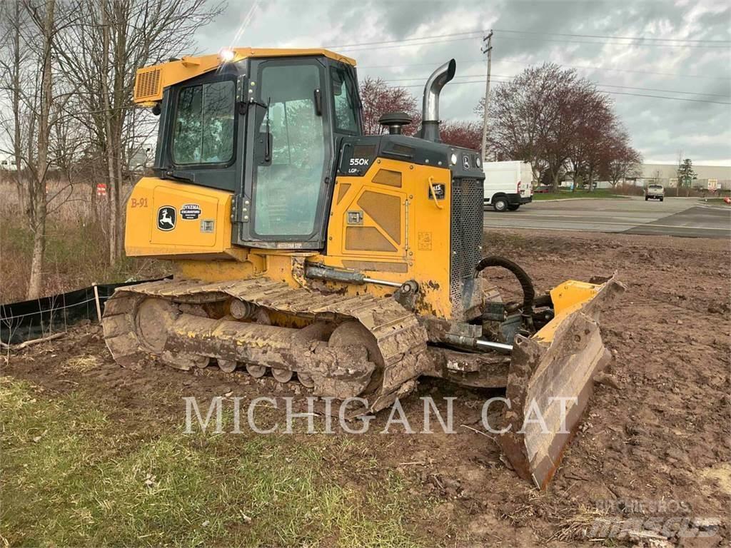 John Deere & CO. 550K Pásové dozery