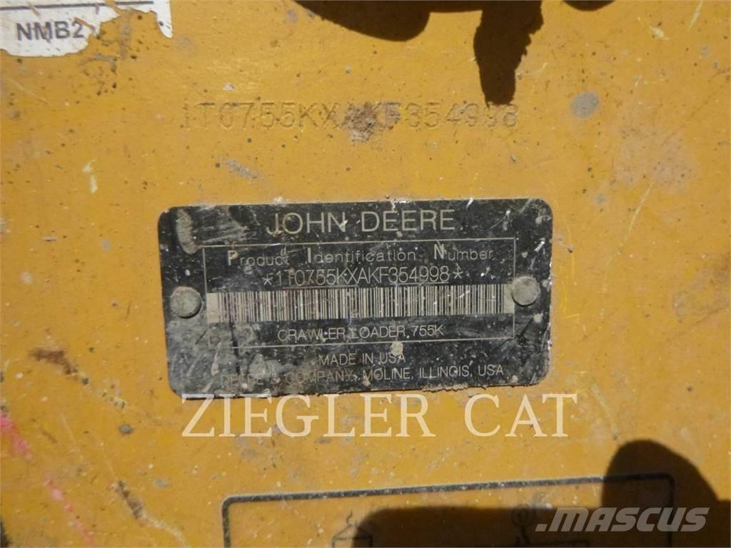 John Deere & CO. 755K Pásové nakladače