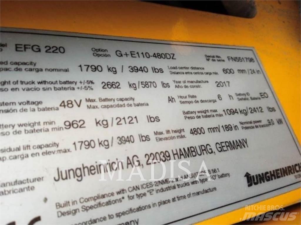 Jungheinrich EFG 220 Další