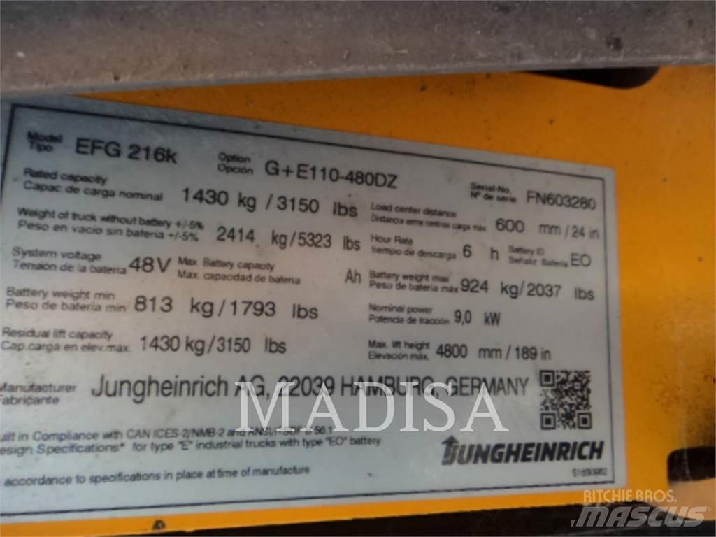 Jungheinrich EFG216K Další