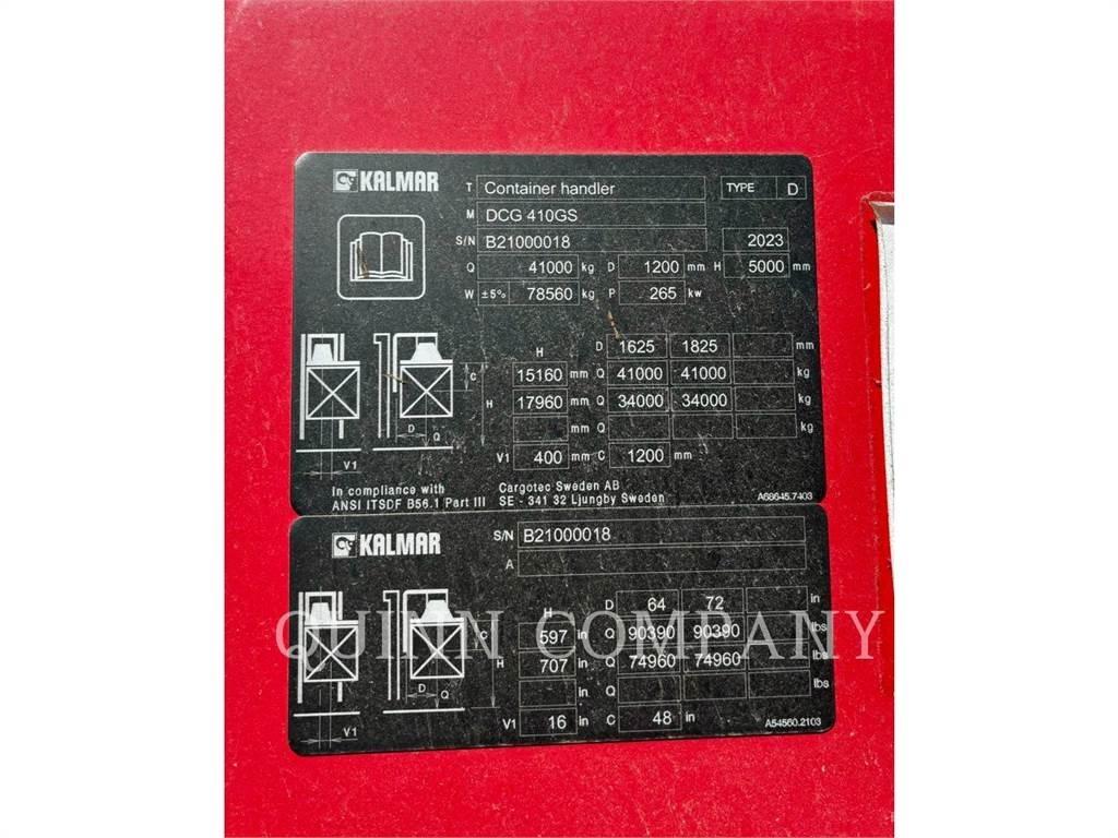 Kalmar DCG410GS Další