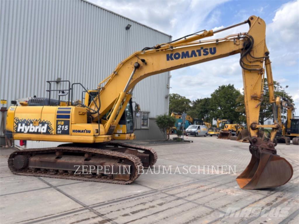 Komatsu HB215LC-2 Pásová rýpadla