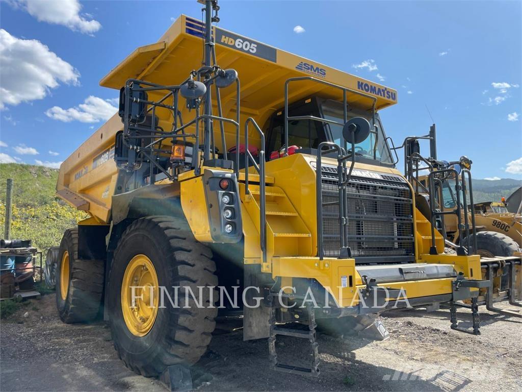 Komatsu HD605-8 Kloubové dempry