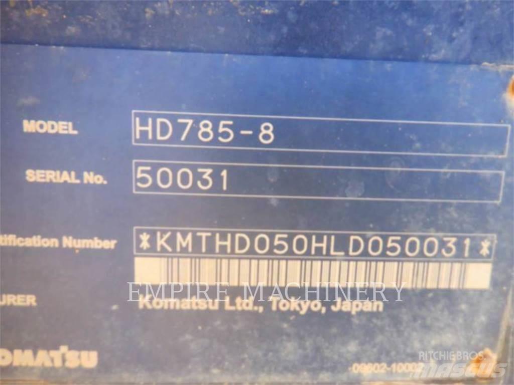 Komatsu HD785-8 Kloubové dempry