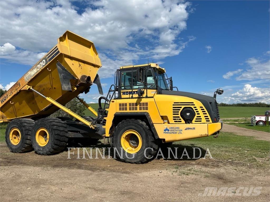 Komatsu HM300-3 Kloubové dempry