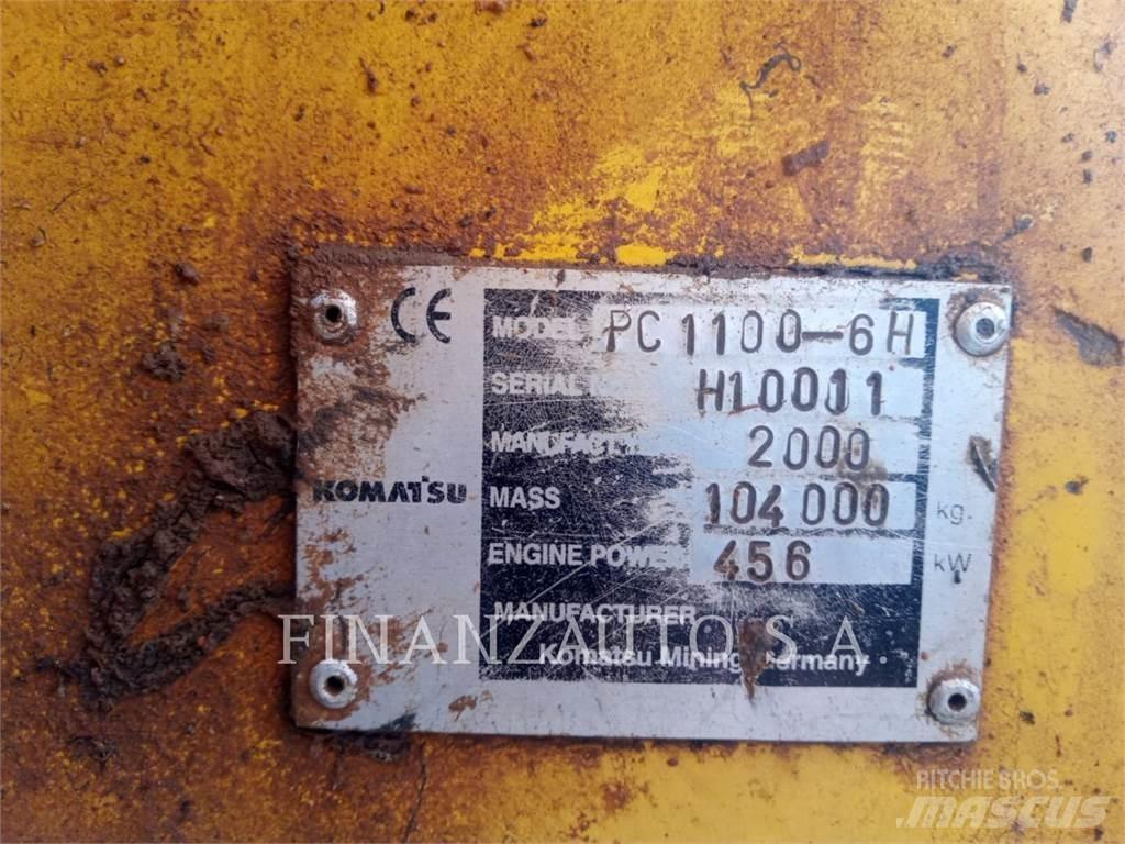 Komatsu PC 1100SP Pásová rýpadla