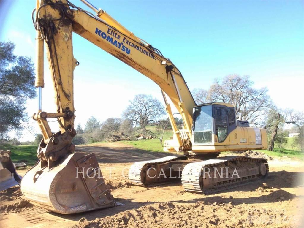 Komatsu PC-400LC-7 Pásová rýpadla