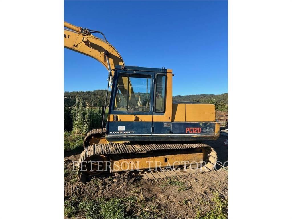 Komatsu PC120 Pásová rýpadla