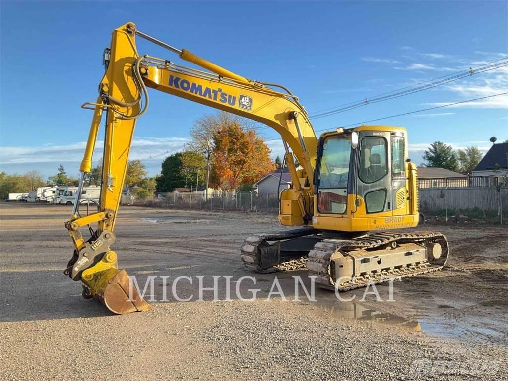Komatsu PC128US Pásová rýpadla