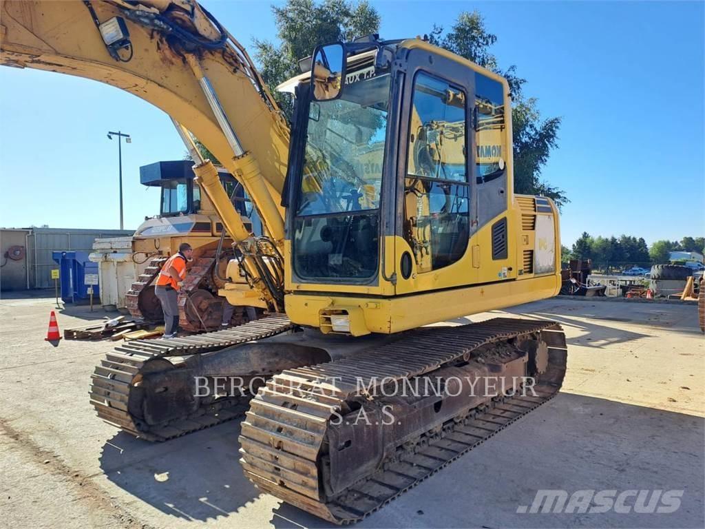 Komatsu PC130 Pásová rýpadla