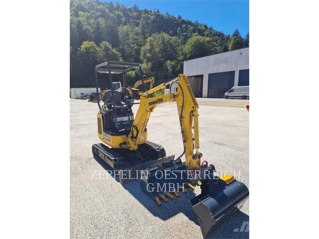Komatsu PC14R HS Pásová rýpadla