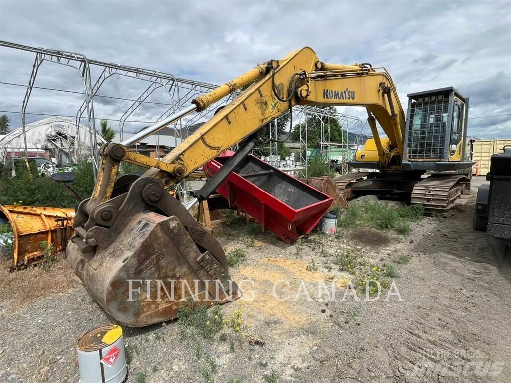 Komatsu PC200LC-6 Pásová rýpadla