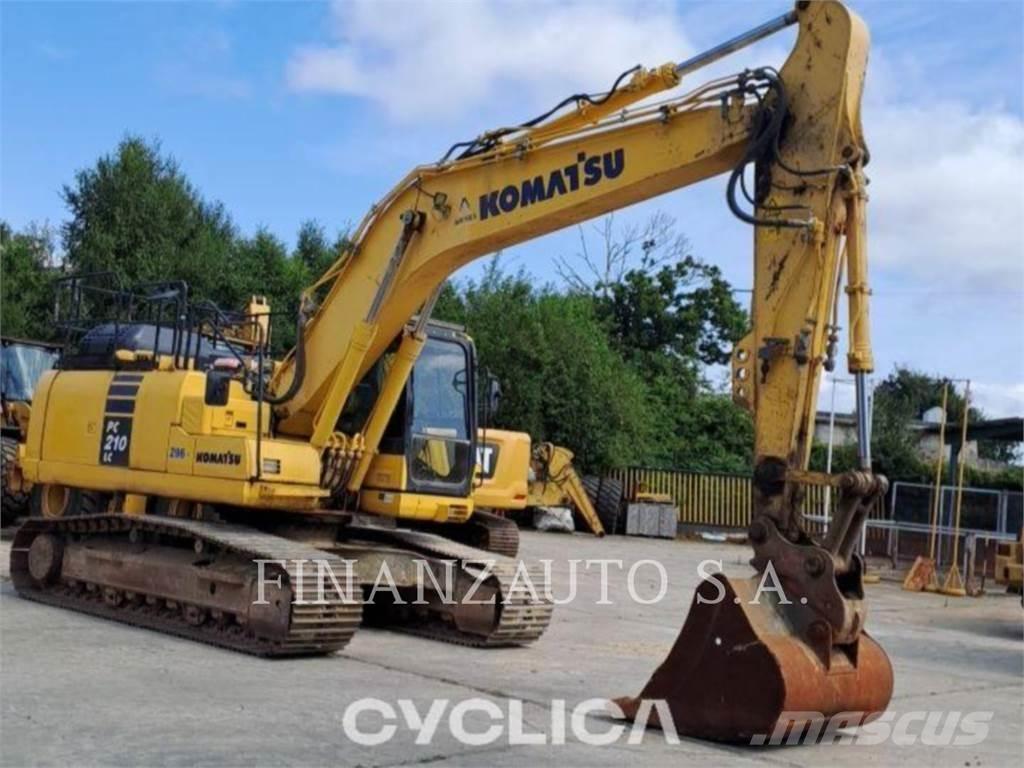 Komatsu PC210 Pásová rýpadla