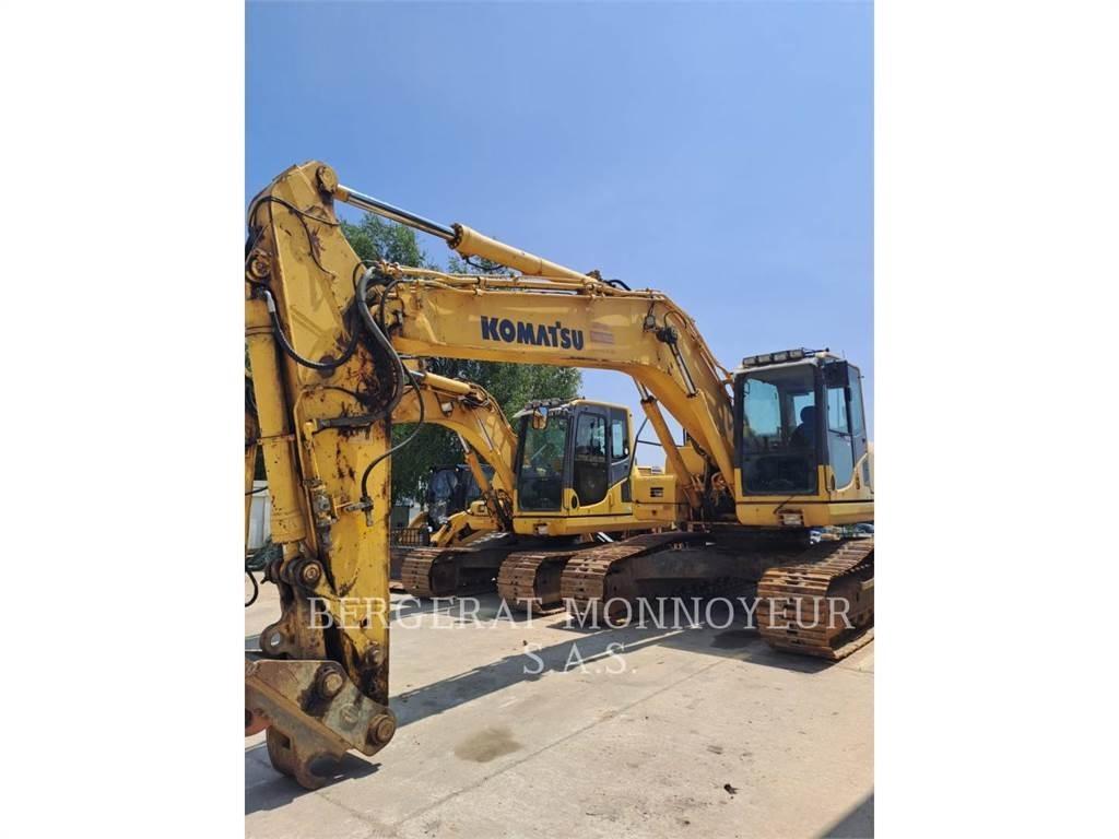 Komatsu PC210LC Pásová rýpadla