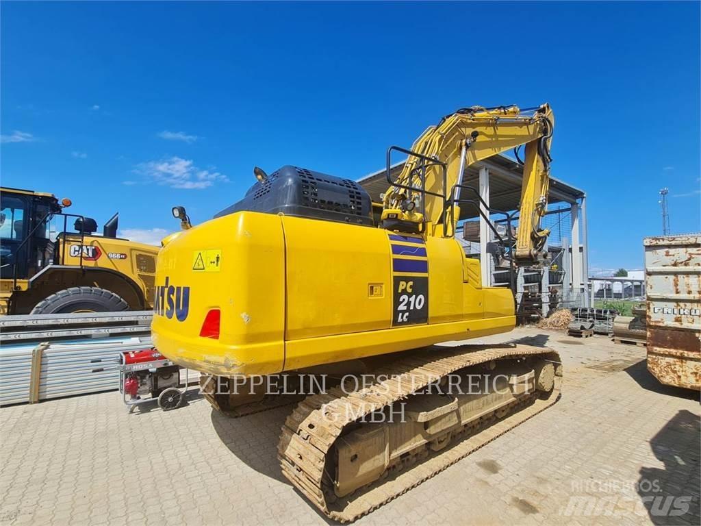 Komatsu PC210LC-11EQ Pásová rýpadla