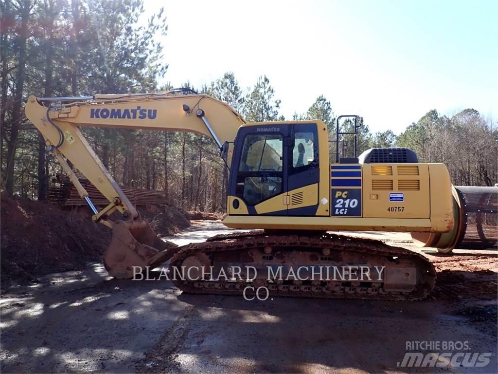 Komatsu PC210LCI-10 Pásová rýpadla