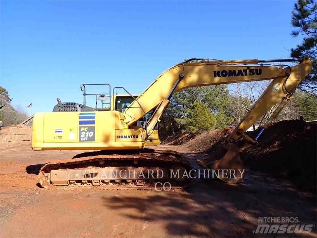 Komatsu PC210LCI-10 Pásová rýpadla