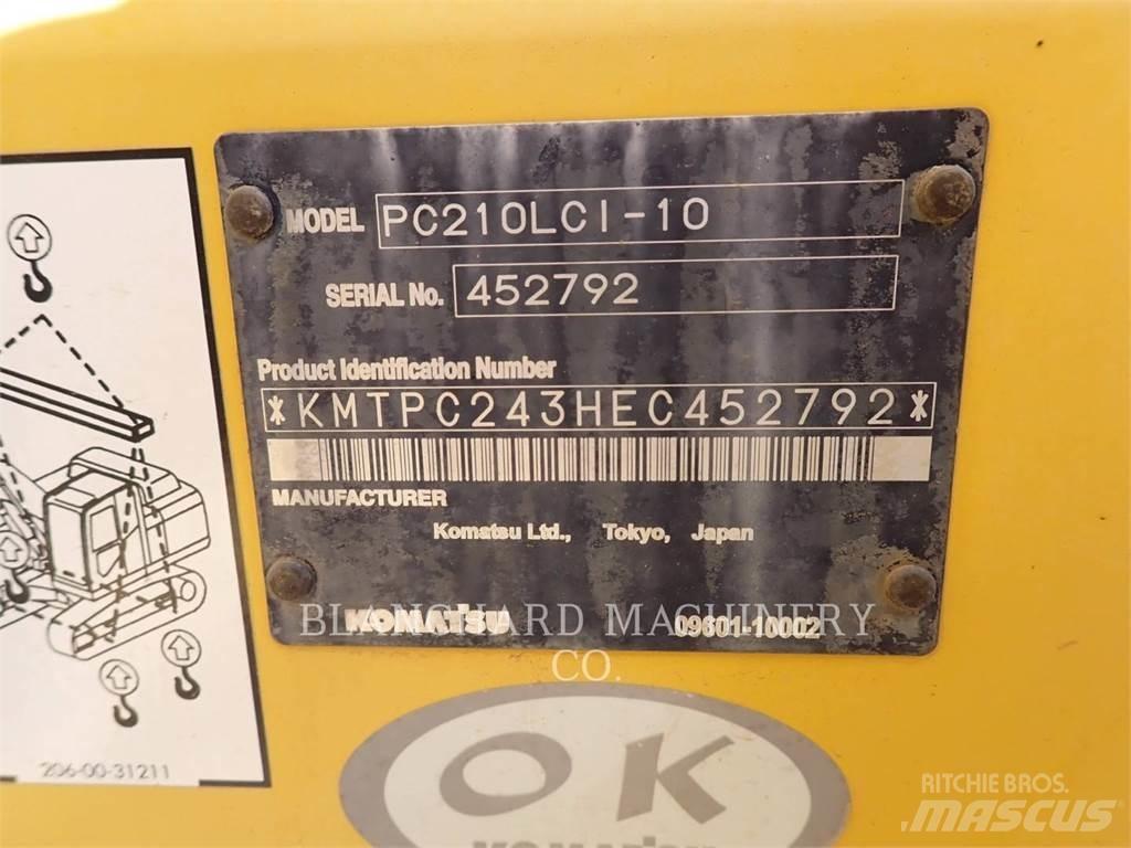 Komatsu PC210LCI-10 Pásová rýpadla