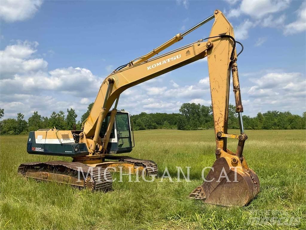 Komatsu PC220 Pásová rýpadla