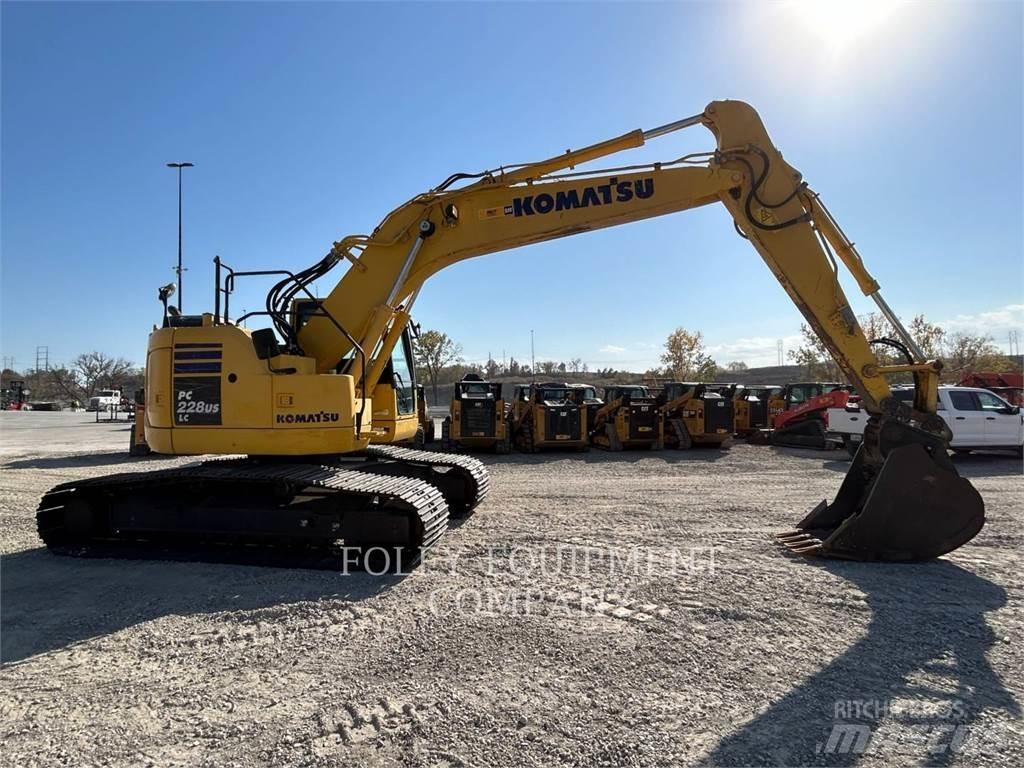 Komatsu PC228USLC Pásová rýpadla