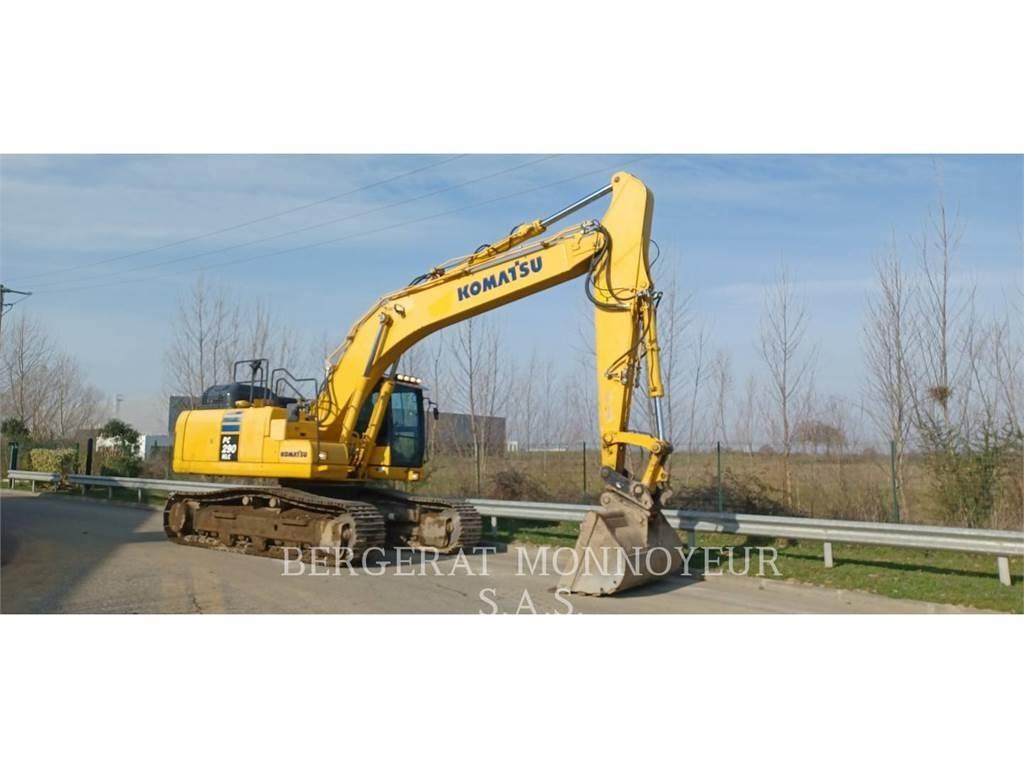 Komatsu PC290-10 Pásová rýpadla