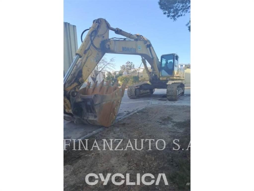 Komatsu PC450 Pásová rýpadla