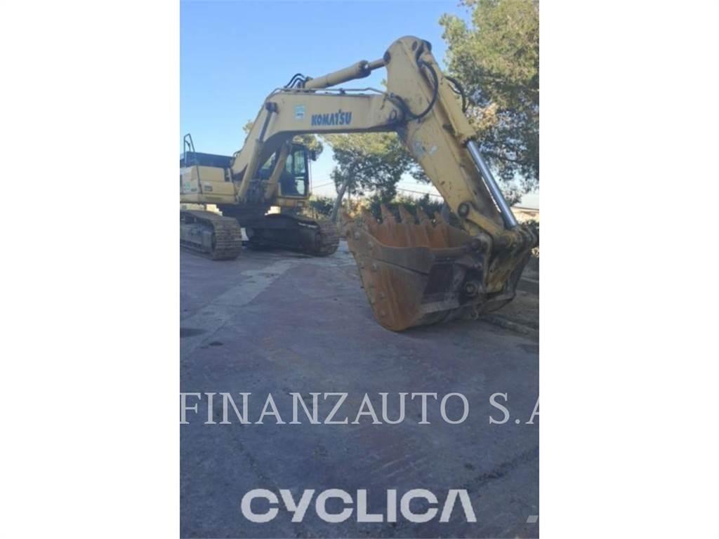 Komatsu PC450 Pásová rýpadla