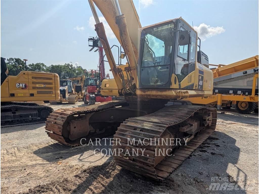 Komatsu PC490 Pásová rýpadla