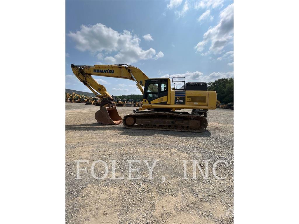 Komatsu PC490 Pásová rýpadla