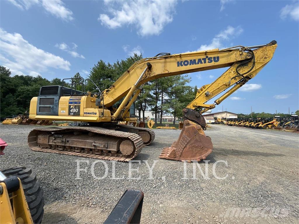 Komatsu PC490 Pásová rýpadla