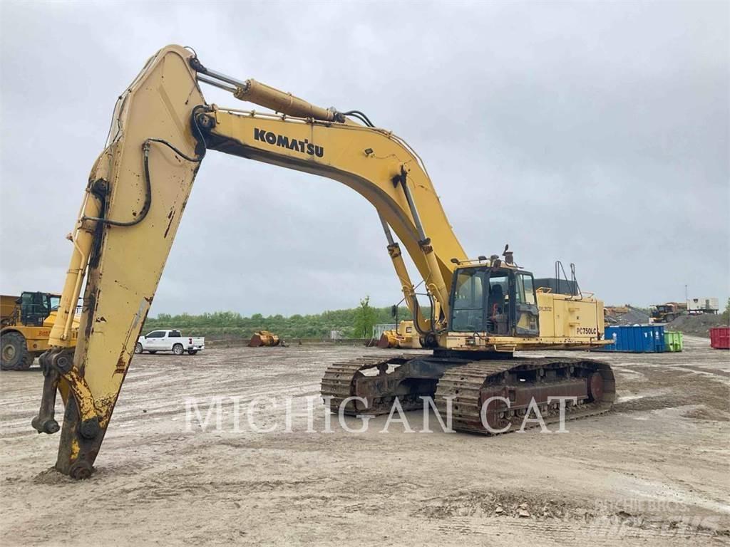 Komatsu PC750LC-6K Pásová rýpadla