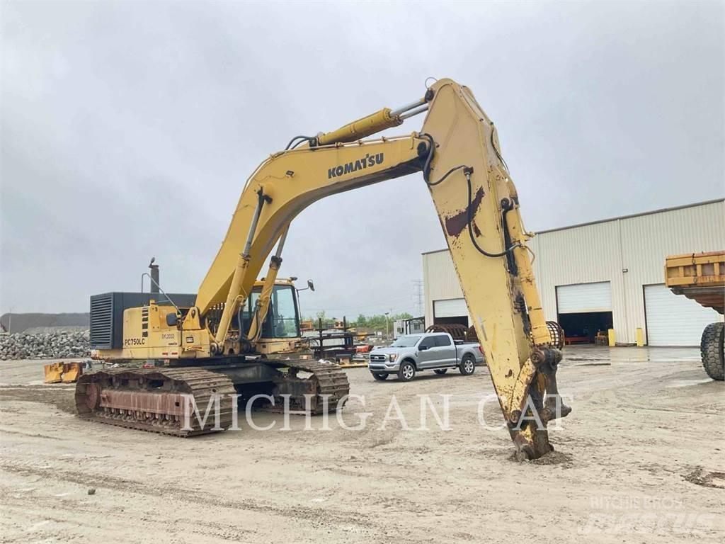 Komatsu PC750LC-6K Pásová rýpadla