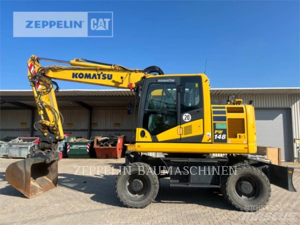 Komatsu PW148-11 Kolová rýpadla
