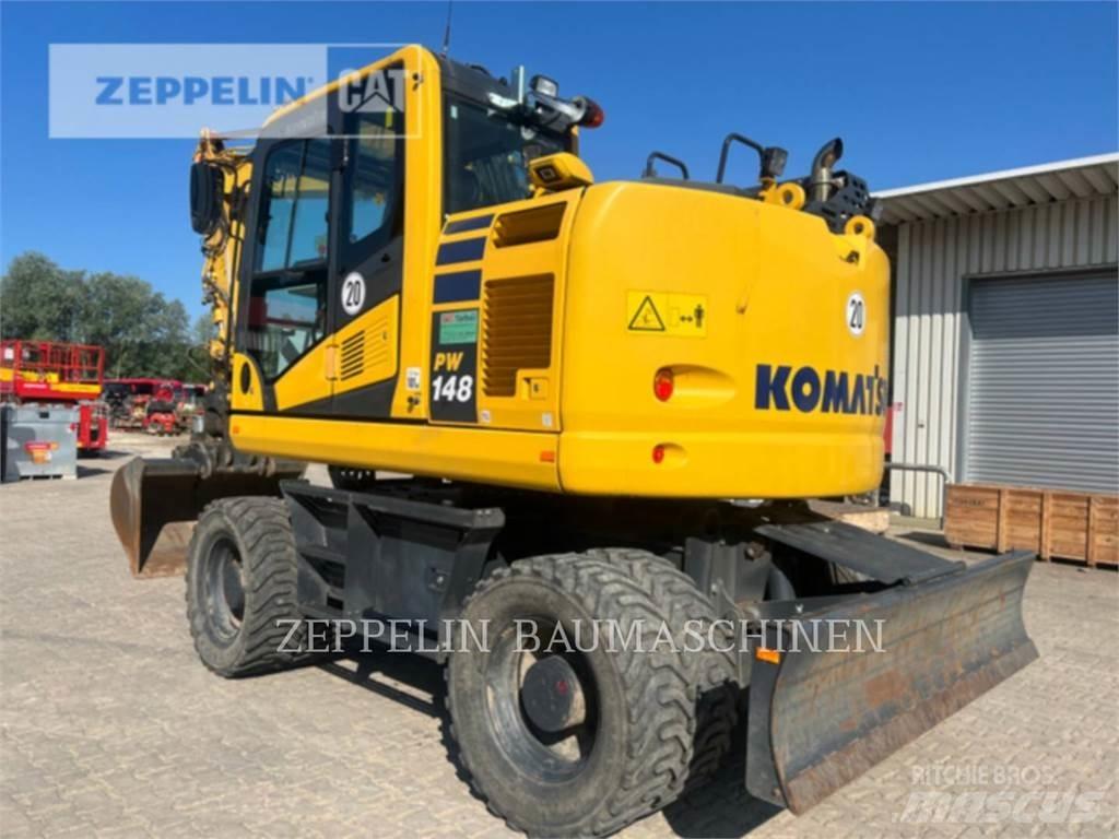 Komatsu PW148-11 Kolová rýpadla