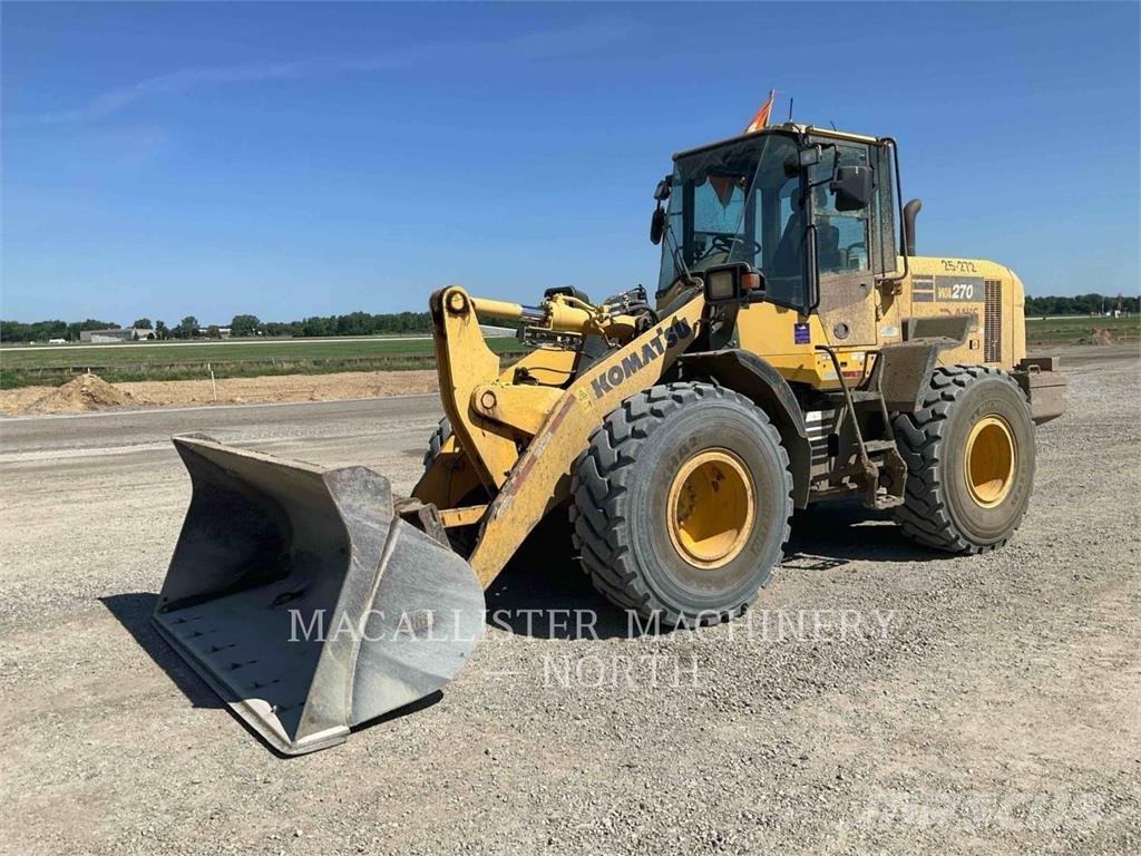 Komatsu WA270-7 Kolové nakladače