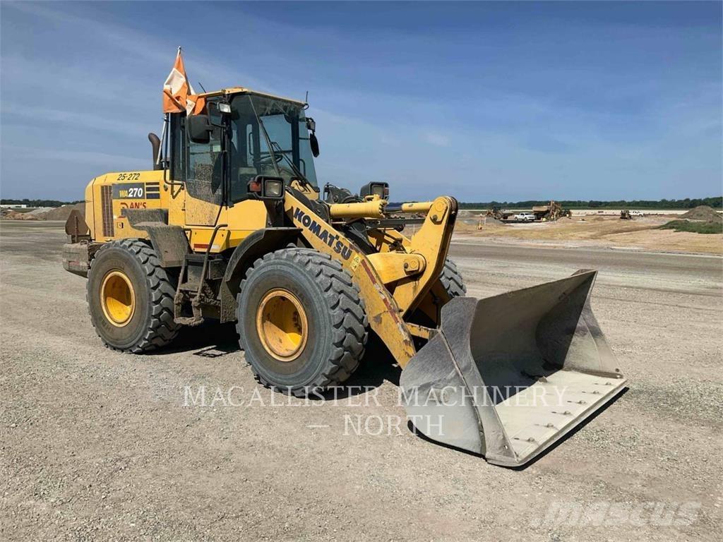 Komatsu WA270-7 Kolové nakladače