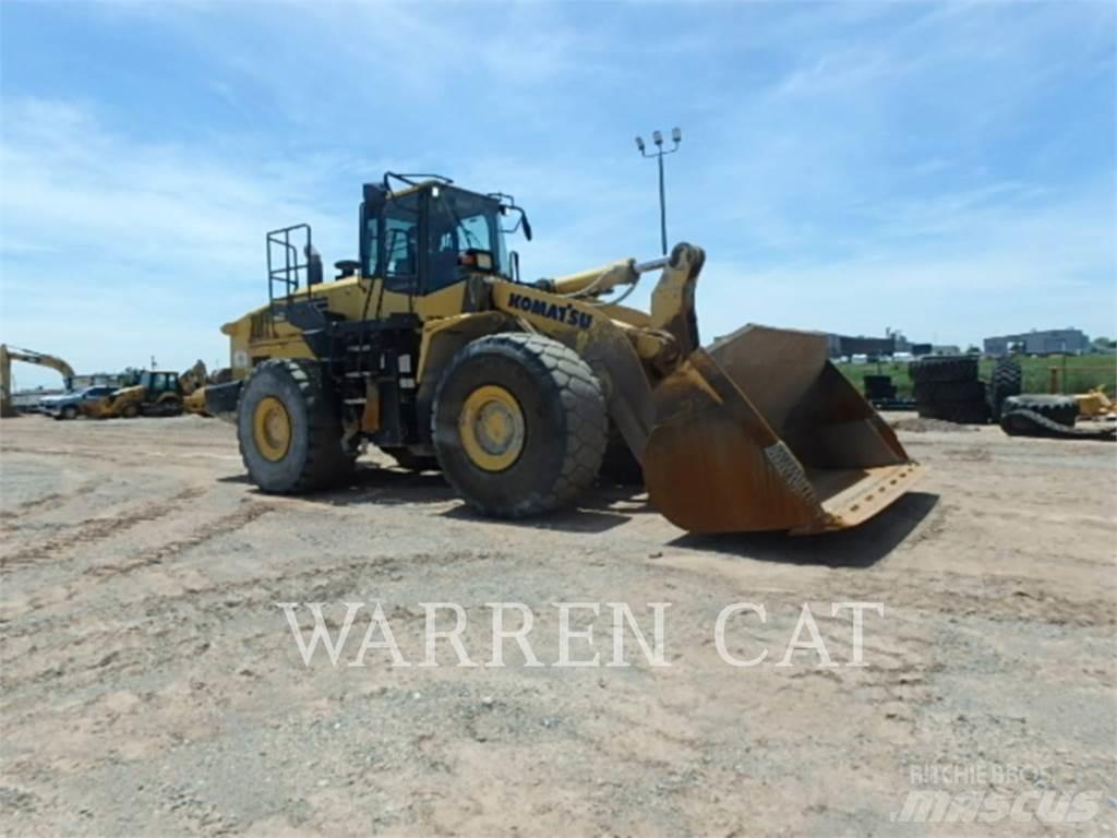Komatsu WA500-7 Kolové nakladače