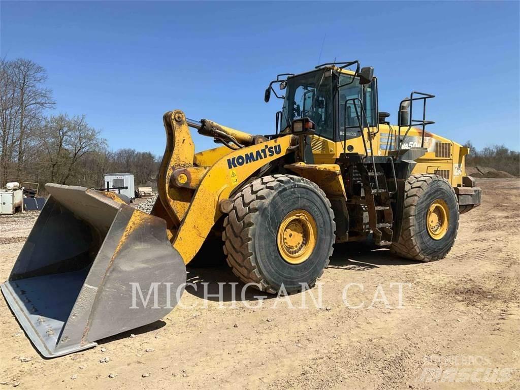 Komatsu WA500-7 Kolové nakladače