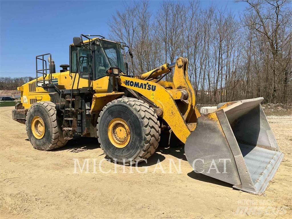 Komatsu WA500-7 Kolové nakladače