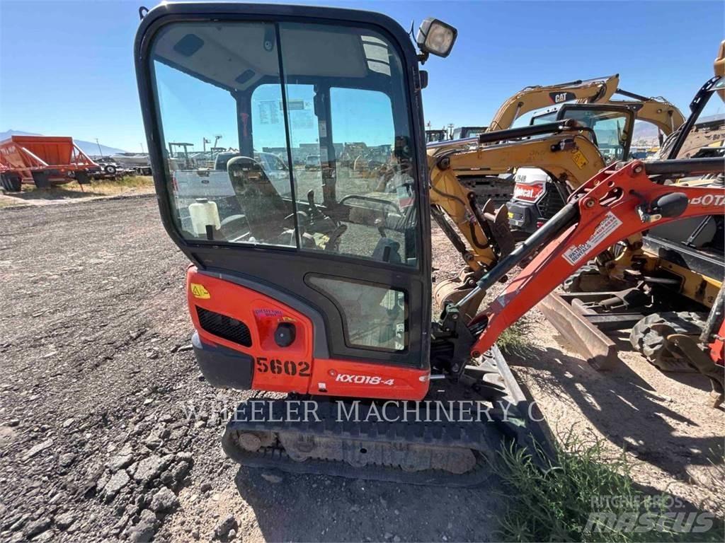Kubota KX018-4 Pásová rýpadla